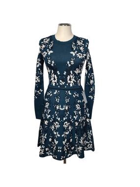 NWT Eliza J Crewneck Long Sleeves Sweater Dress S